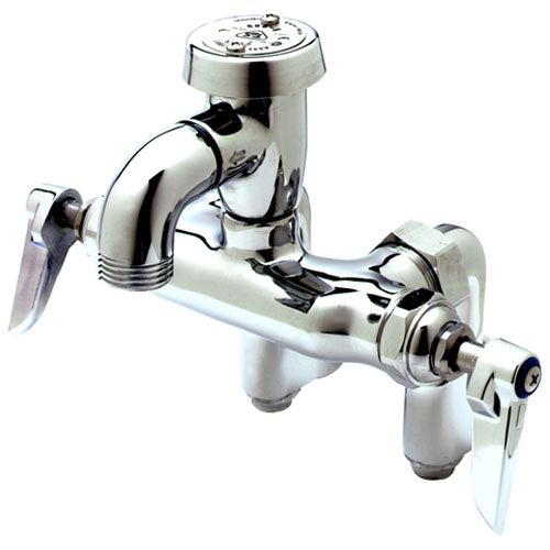 Main product image of Service Sink Faucet, Wall Mount, Adjustable Center, Vac. Breaker, Integral Stop, Rough, B-0669-RGH