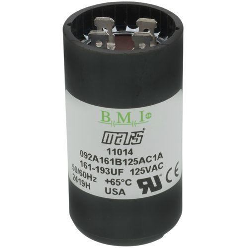 Main product image of 161-193 MFD Round Start Capacitor (110/125V)