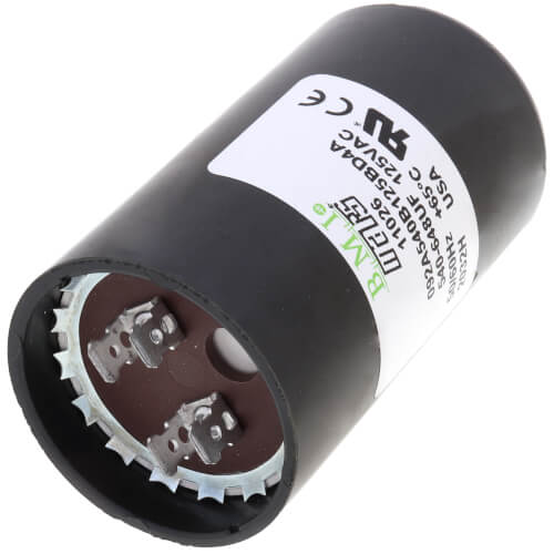 540-648 MFD Round Start Capacitor (110/125V)