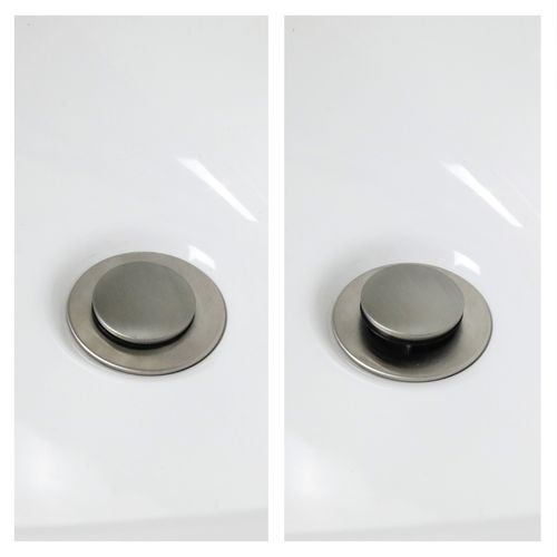 Main product image of Bathroom Pop-up Stopper Replacement for Pop-up Drain Assemblies (Brushed Nickel)