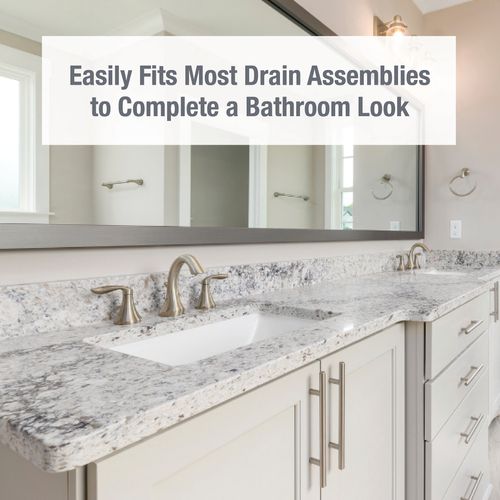 Main product image of Bathroom Pop-up Stopper Replacement for Pop-up Drain Assemblies (Brushed Nickel)