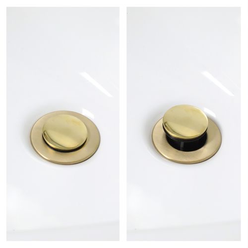 Main product image of Bathroom Pop-up Stopper Replacement for Pop-up Drain Assemblies (Polished Brass)