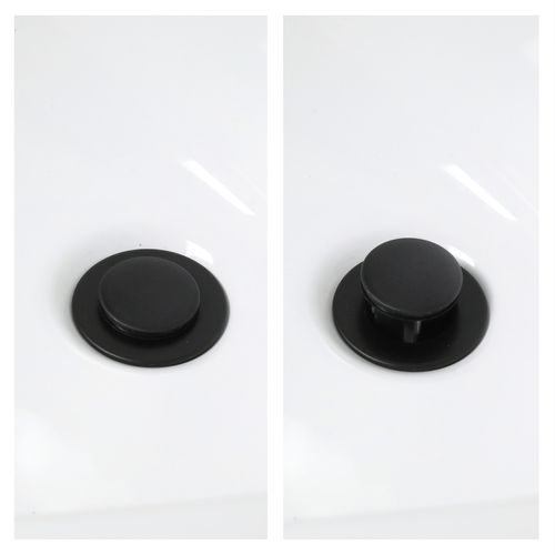 Main product image of Bathroom Pop-up Stopper Replacement for Pop-up Drain Assemblies (Matte Black)