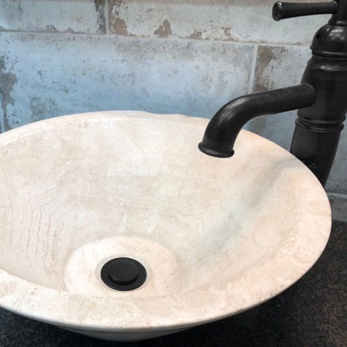 Main product image of Bathroom Pop-up Stopper Replacement for Pop-up Drain Assemblies (Matte Black)