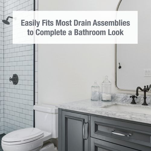 Main product image of Bathroom Pop-up Stopper Replacement for Pop-up Drain Assemblies (Matte Black)