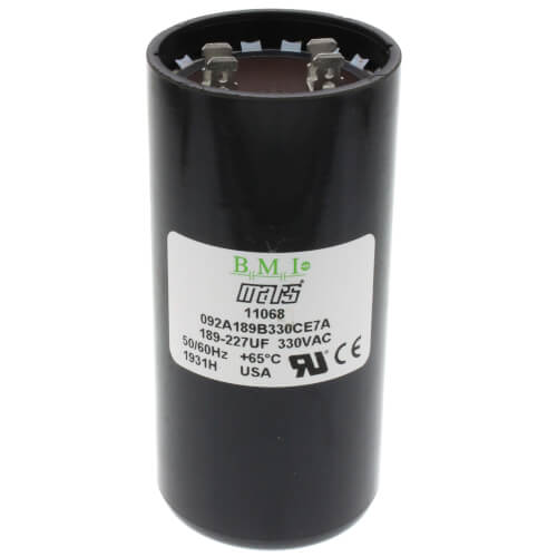 Main product image of 189-227 MFD Round Start Capacitor (330V)