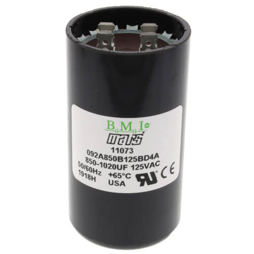 850-1020 MFD Round Start Capacitor (125V)