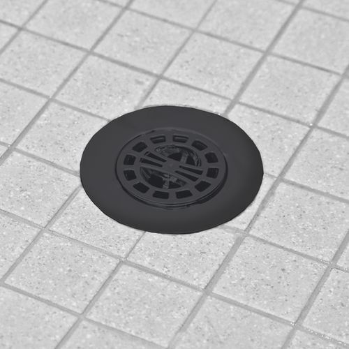 Main product image of Hair Catcher Shower Drain Cover (Matte Black)