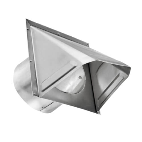 4" Aluminum Hood Vent w/ 3" Tail Pipe