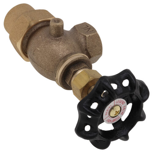 Main product image of T-441NL, 3/4" Flare x 1/2" FNPT Bronze Meter Valve (Lead Free)
