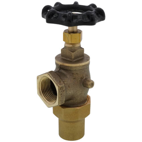 Main product image of T-441NL, 1" Flare x FNPT Bronze Meter Valve (Lead Free)