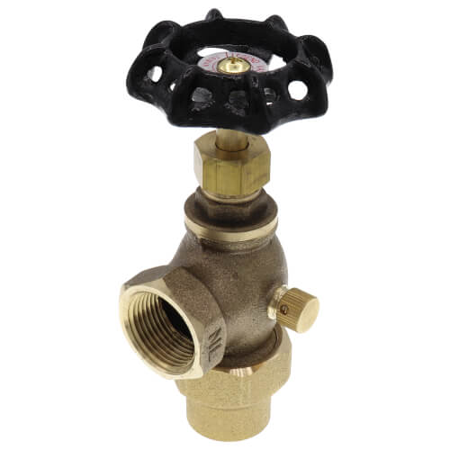 Main product image of T-442NL, 3/4" Flare x FNPT Bronze Meter Valve (Lead Free)