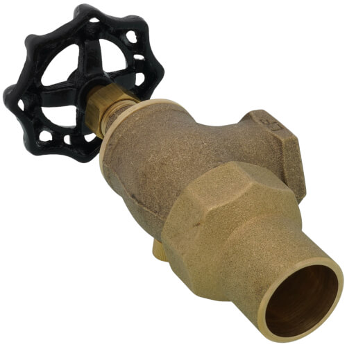 Main product image of T-442NL, 1" Flare x FNPT Bronze Meter Valve (Lead Free)