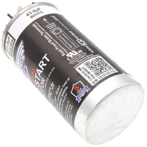 Main product image of 23-208 MFD Turbolytic JR Universal Replacement Capacitor (125-330V)