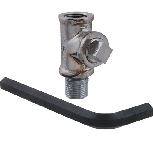 Main product image of Rigid Tee Assembly, Chrome Plated, B-TEE-RGD