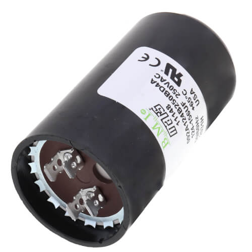 124-156 MFD Round Start Capacitor (220/250V)