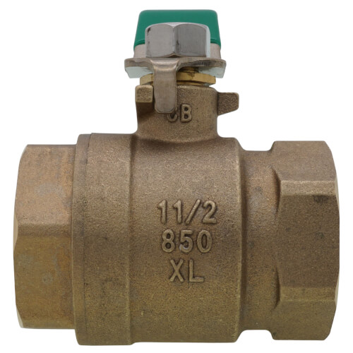 Main product image of 112-850XL 1-1/2" IPS Full Port Ball Valve (Lead Free)