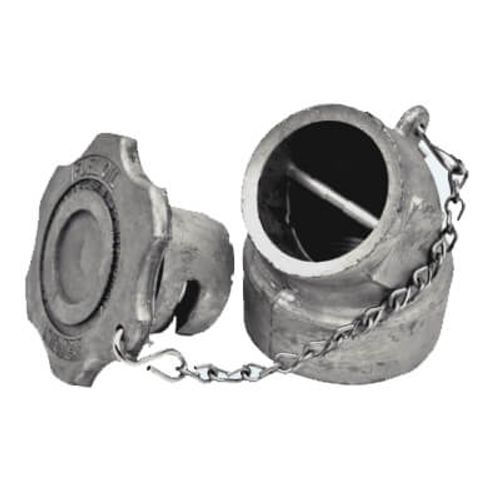 Main product image of 2" Female 45-Degree Fitting w/ Cap & Chain