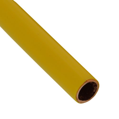 Main product image of Gas-Tec 1/2" OD x 50' Coated Copper Refrigeration Tubing Coil (Yellow)
