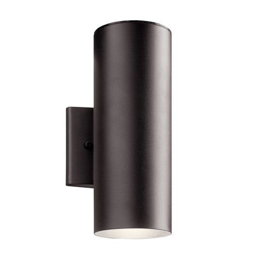 Main product image of Cylinder 3000K LED 12" Wall Light Textured (Architectural Bronze)