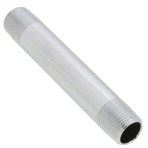 Main product image of 3/8" x 4" Brass Pipe Nipple