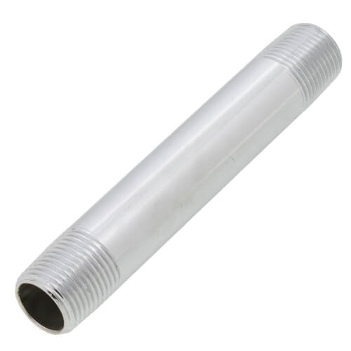Main product image of 3/8" x 4" Brass Pipe Nipple