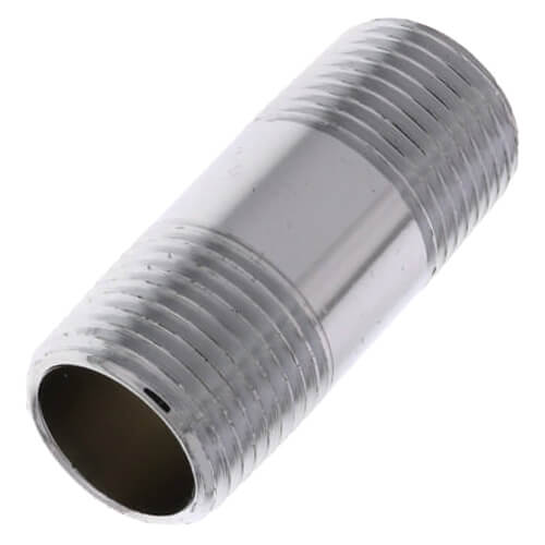 Main product image of 1/2" x 3" Brass Pipe Nipple