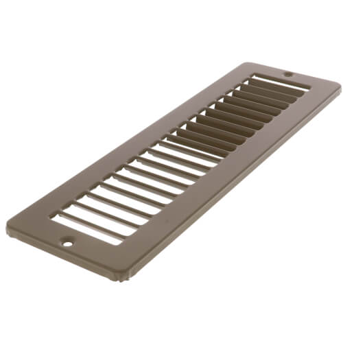11301 Hart & Cooley 11301 10" x 2" (Wall Opening Size) Golden Sand ToeSpace Grille (420 Series)