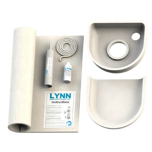 Main product image of Replacement Combustion Chamber Kit for Dunkirk Empire Water II & Crown Bahama Swing-Out, 1132