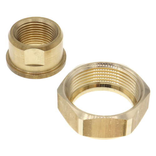 Main product image of UC-3/4 NPT Bronze Half Union Connection (Pair) for NBF Series Circulators - Lead Free