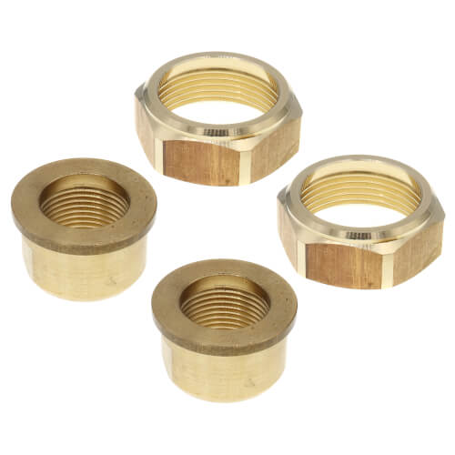 Main product image of UC-3/4 NPT Bronze Half Union Connection (Pair) for NBF Series Circulators - Lead Free