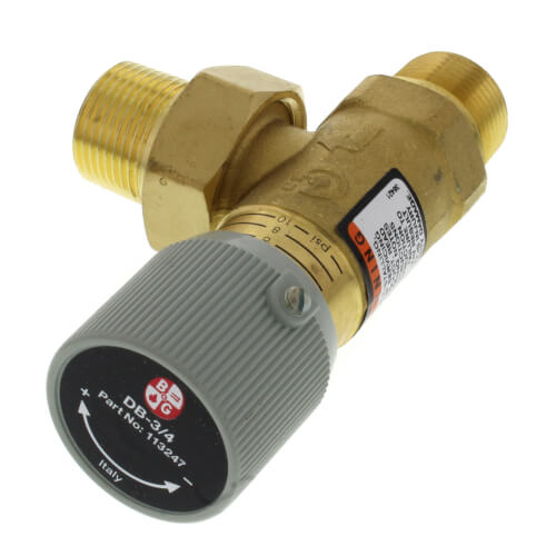 113247 Bell & Gossett 113247 3/4" Differential Bypass Valve