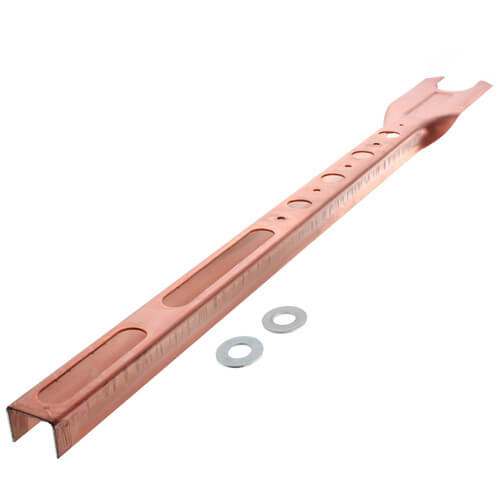 Main product image of 1" Copper Open-Top Carrier Bracket (23-1/4" x 2-1/2")