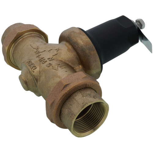 Main product image of 1-1/4" Lead Free FNPT Double Union Pressure Reducing Valve