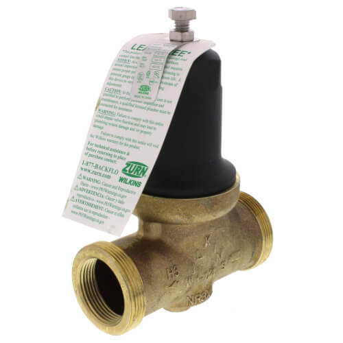 Main product image of 1-1/4" Water Pressure Reducing Valve, 2 integral FNPT (no union)