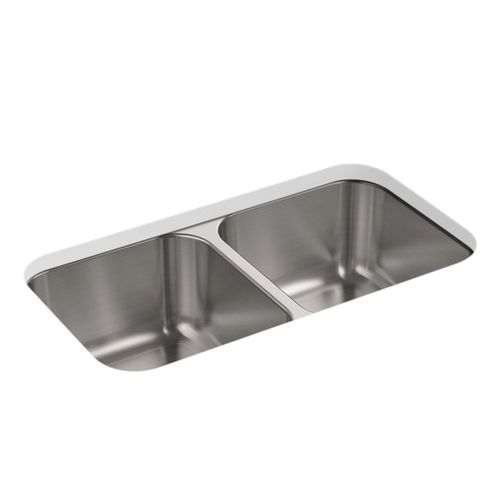 Main product image of McAllister 32" x 18" x 8.5" Undermount Double Bowl Kitchen Sink