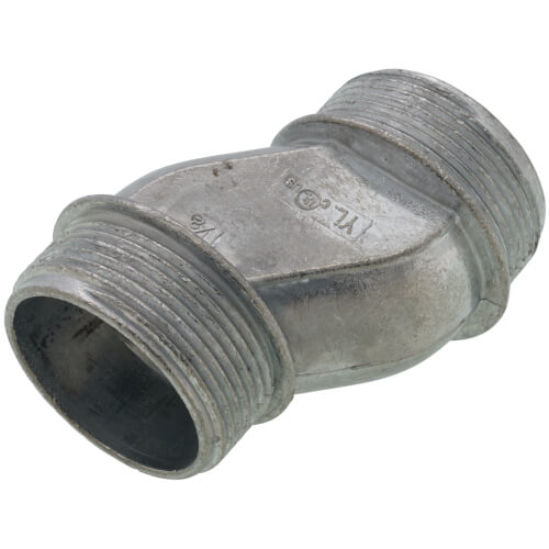 Main product image of 1-1/2" Zinc Rigid Offset Nipple