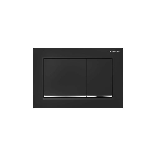 Main product image of Omega30 Dual Flush Actuator (Black)