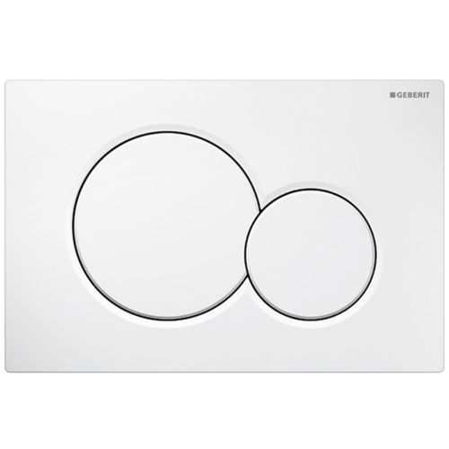 Main product image of Sigma 01 Dual Flush 1.6 / .8 GPF Actuator Plate (Alpine White)