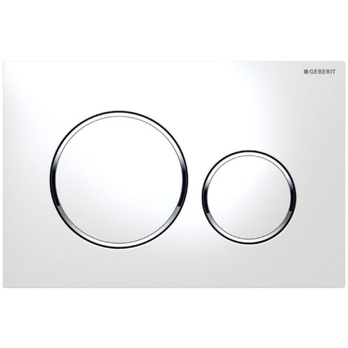 Main product image of Sigma 20 Dual Flush 1.6 / .8 GPF Actuator Plate (White||Polished Chrome)