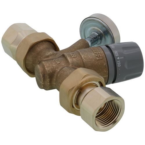 Main product image of 3/4" FNPT ThermoSetter Adjustable Thermal Balancing Valve w/ Inlet Check Valve