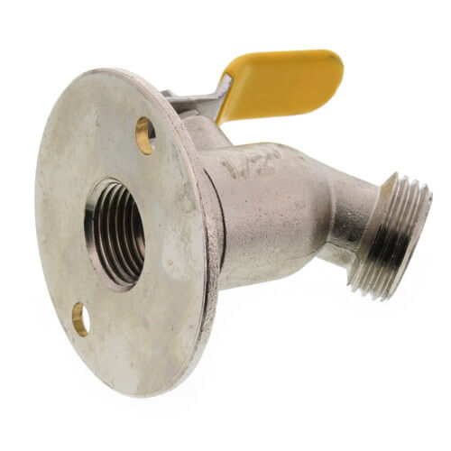 Main product image of 1/2" IPS Chrome-plated, Oversized Flange Sillcock