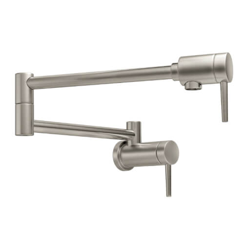 1165LFSS Delta 1165LFSS Contemporary Wall Mount Pot Filler