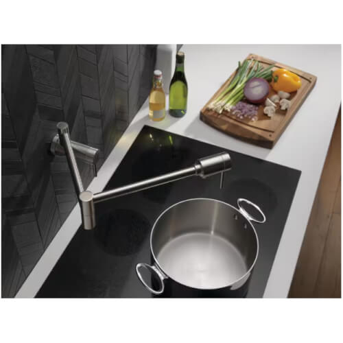 1165LFSS Delta 1165LFSS Contemporary Wall Mount Pot Filler