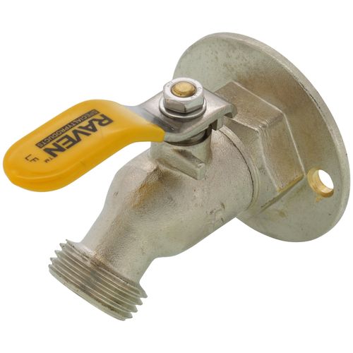 Main product image of 3/4" Threaded Chrome-plated, Oversized Flange Silcock (Lead Free)