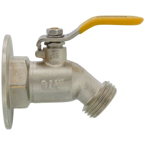 Main product image of 3/4" Threaded Chrome-plated, Oversized Flange Silcock (Lead Free)