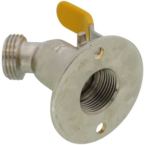 Main product image of 3/4" Threaded Chrome-plated, Oversized Flange Silcock (Lead Free)