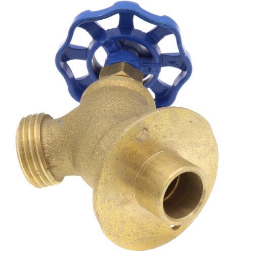 Main product image of 1/2" Sweat, 1/4 Turn Ceramic Oversized Flange Silcock (Lead Free)