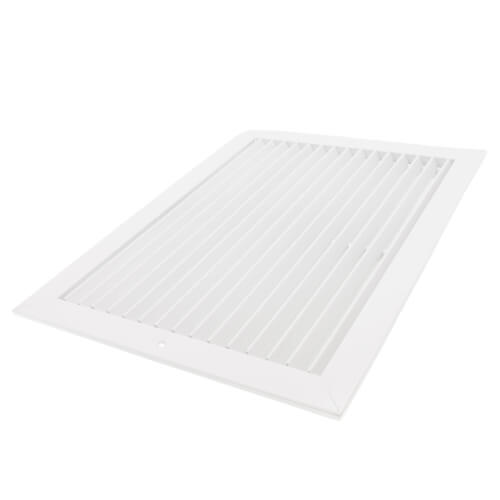 Main product image of 16" x 12" (Wall Opening Size) Return Air Grille, 35° Fixed Blade, Steel (94A Series)