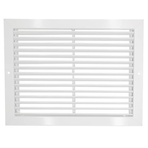 Main product image of 16" x 12" (Wall Opening Size) Return Air Grille, 35° Fixed Blade, Steel (94A Series)